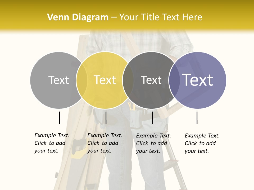 Builder Man Occupation PowerPoint Template