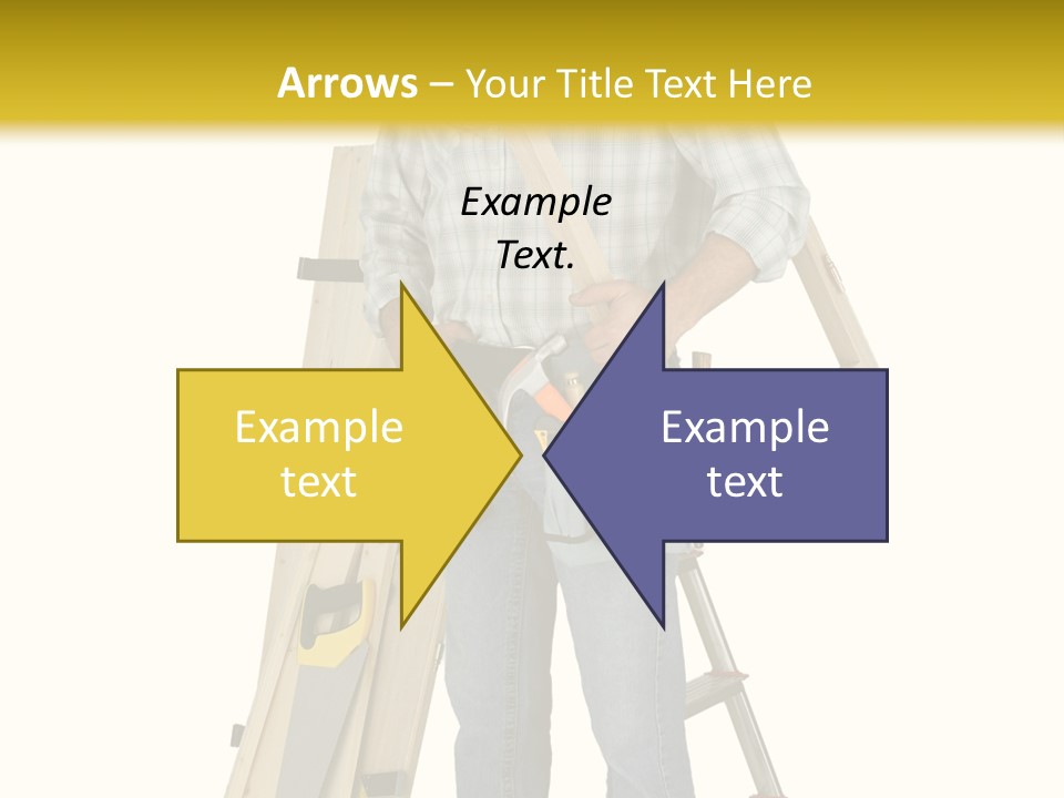 Builder Man Occupation PowerPoint Template