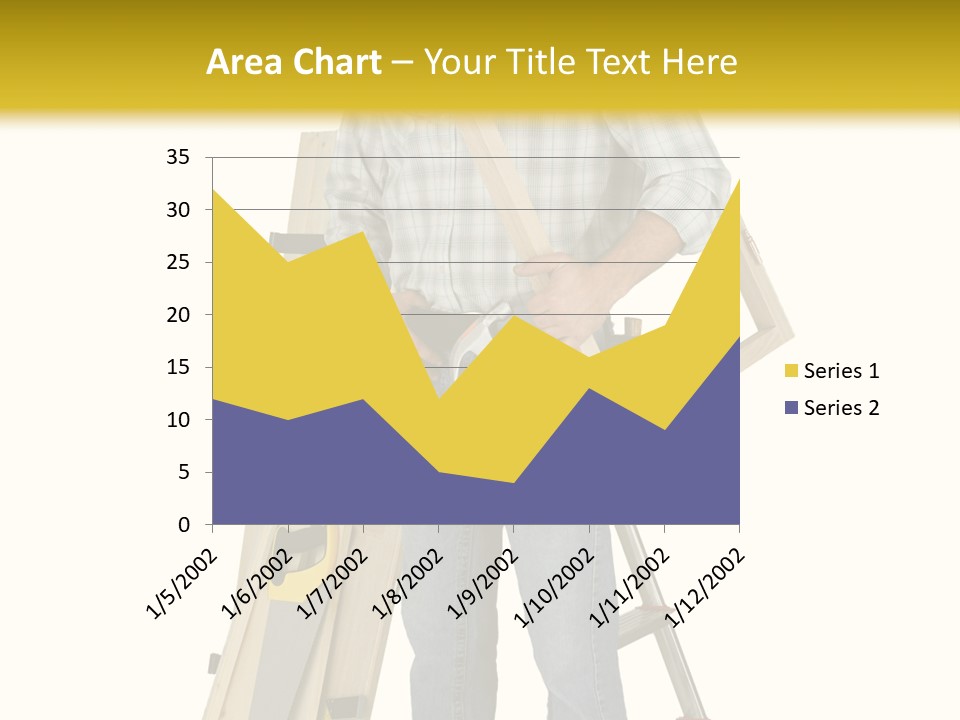 Builder Man Occupation PowerPoint Template