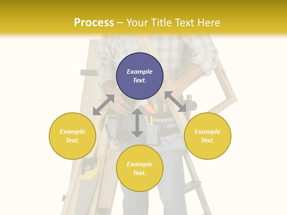 Builder Man Occupation PowerPoint Template