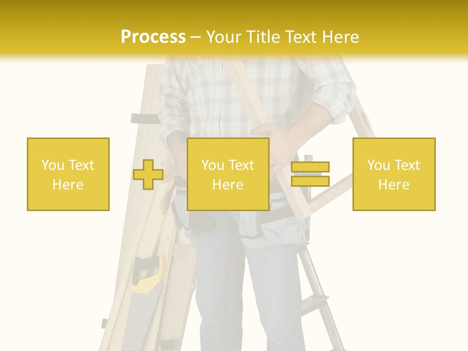 Builder Man Occupation PowerPoint Template