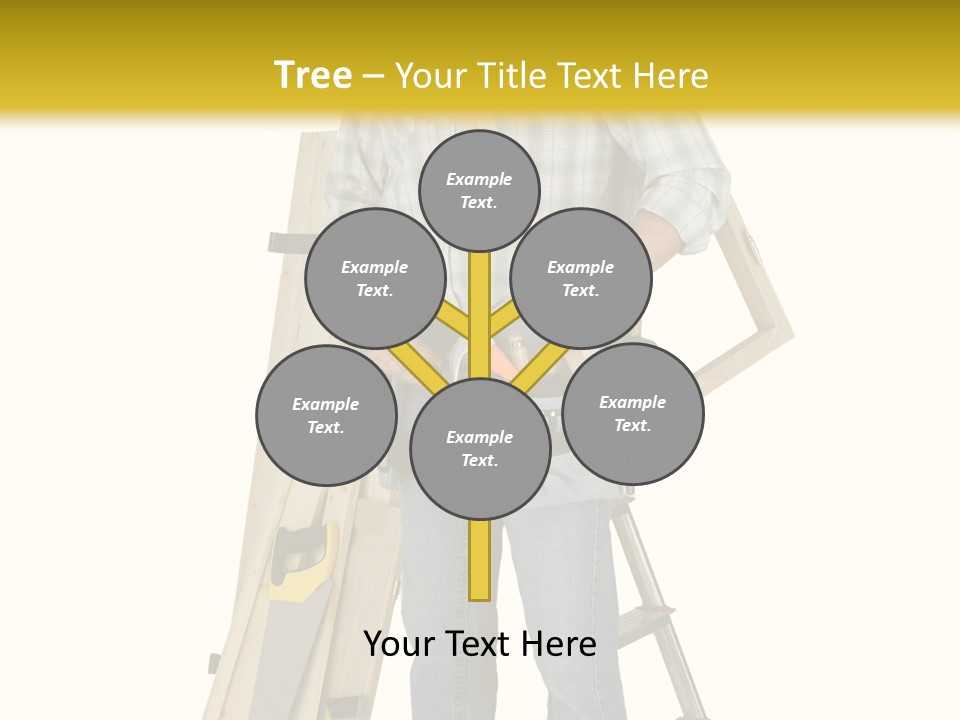Builder Man Occupation PowerPoint Template