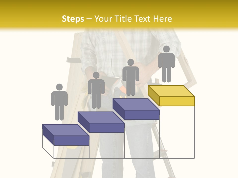 Builder Man Occupation PowerPoint Template