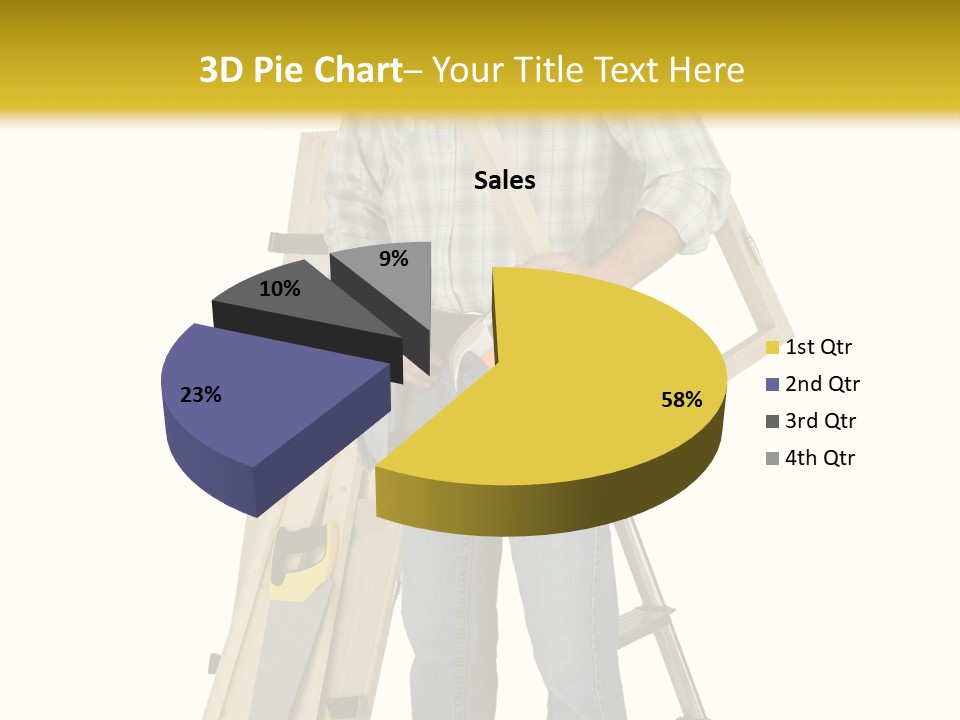 Builder Man Occupation PowerPoint Template