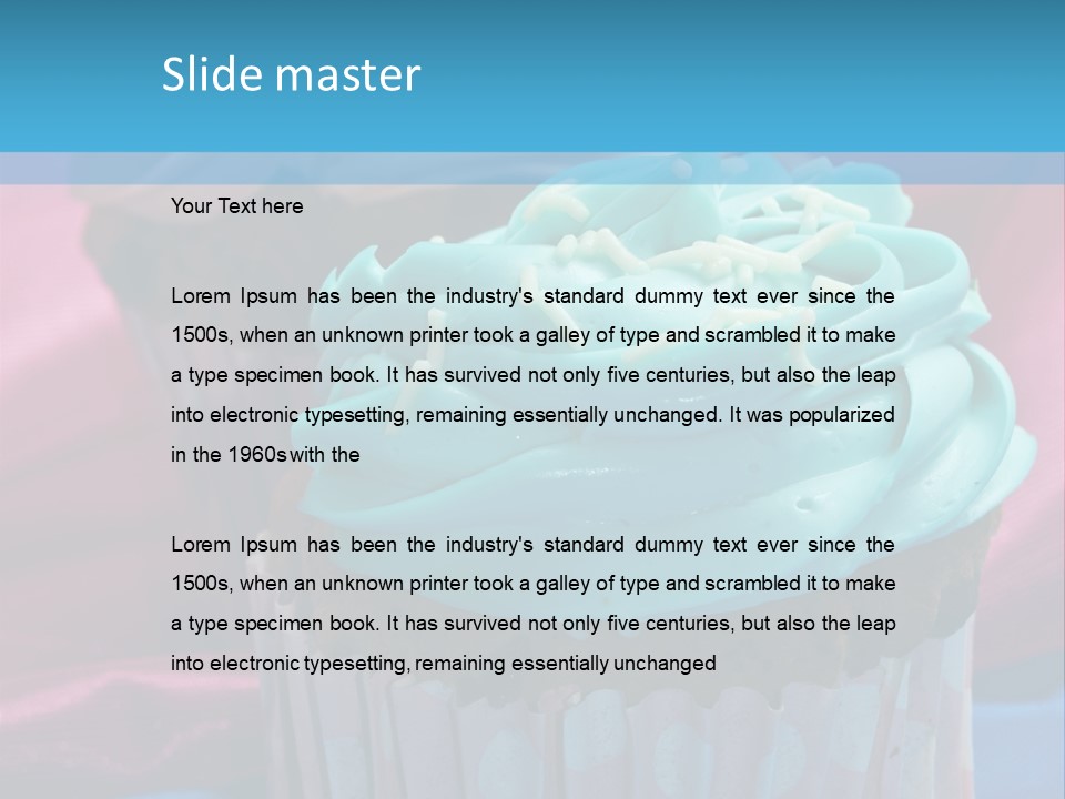 Homemade Celebration Fresh PowerPoint Template