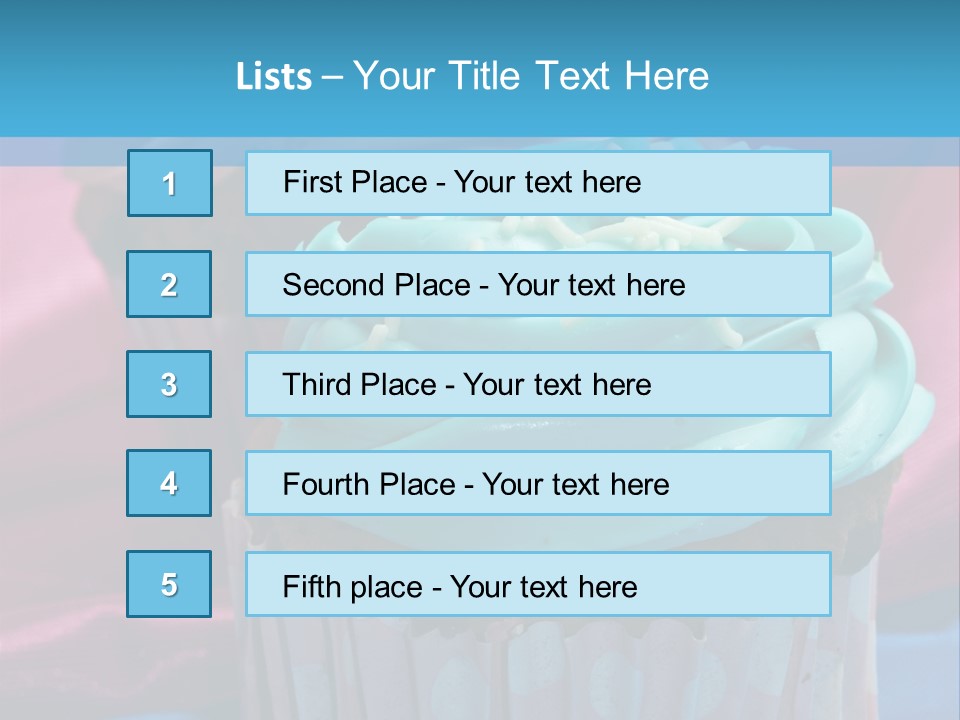 Homemade Celebration Fresh PowerPoint Template