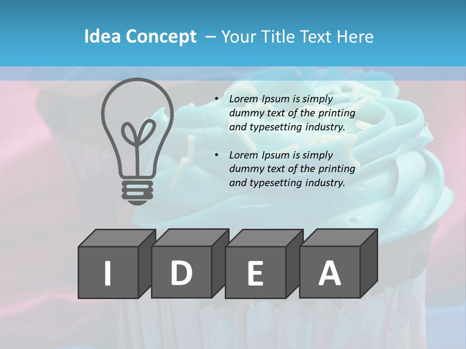 Homemade Celebration Fresh PowerPoint Template