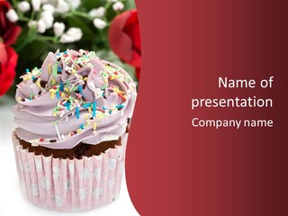 Topping Celebration Iced PowerPoint Template