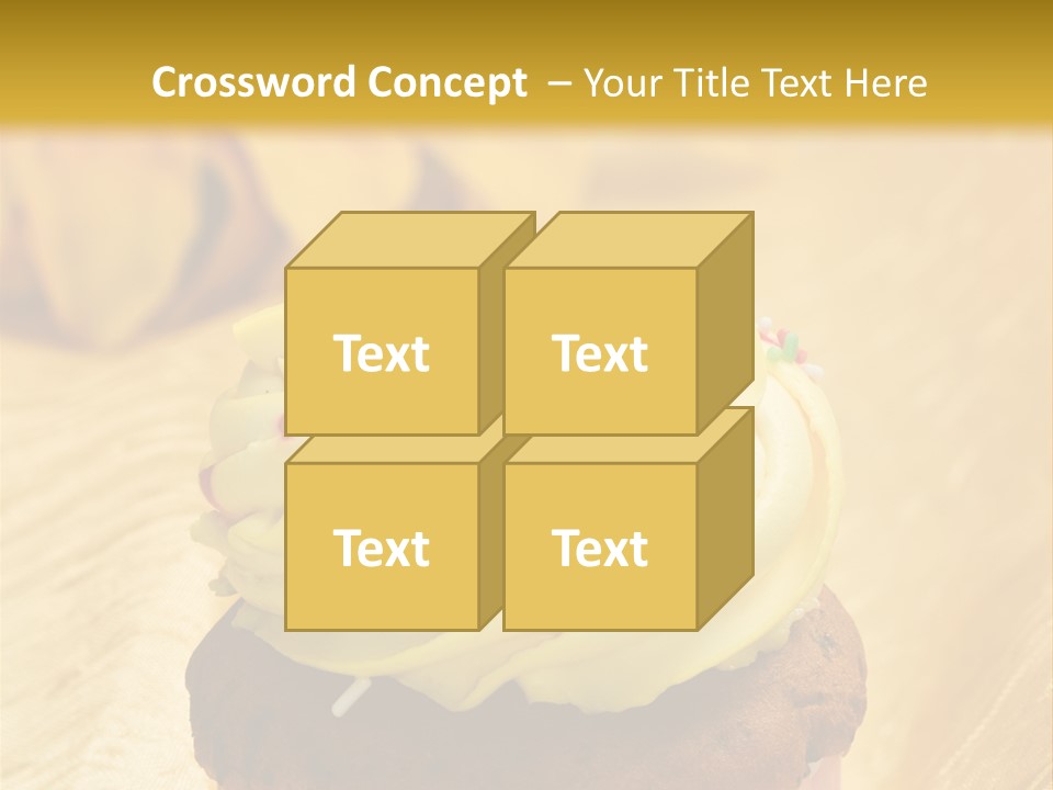 Cupcake Birthday Celebration PowerPoint Template