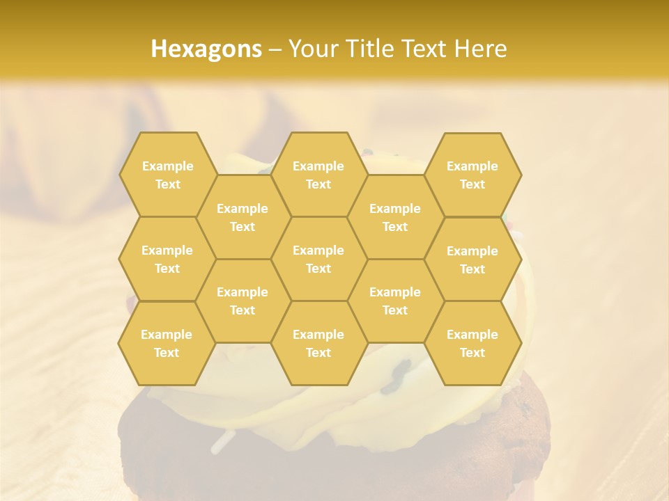 Cupcake Birthday Celebration PowerPoint Template