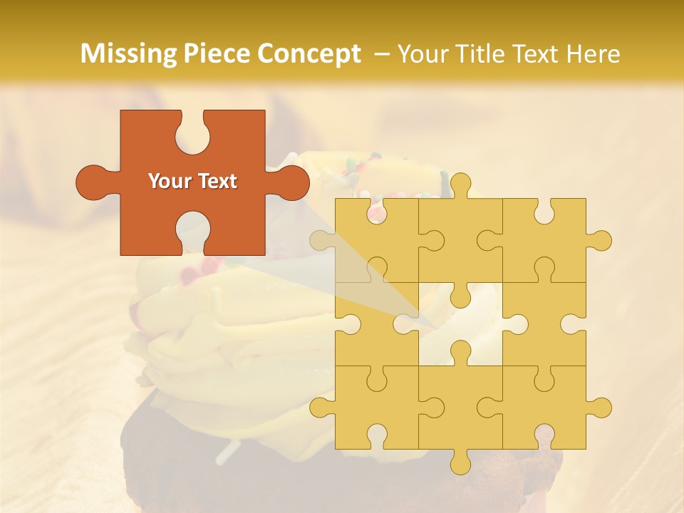 Cupcake Birthday Celebration PowerPoint Template