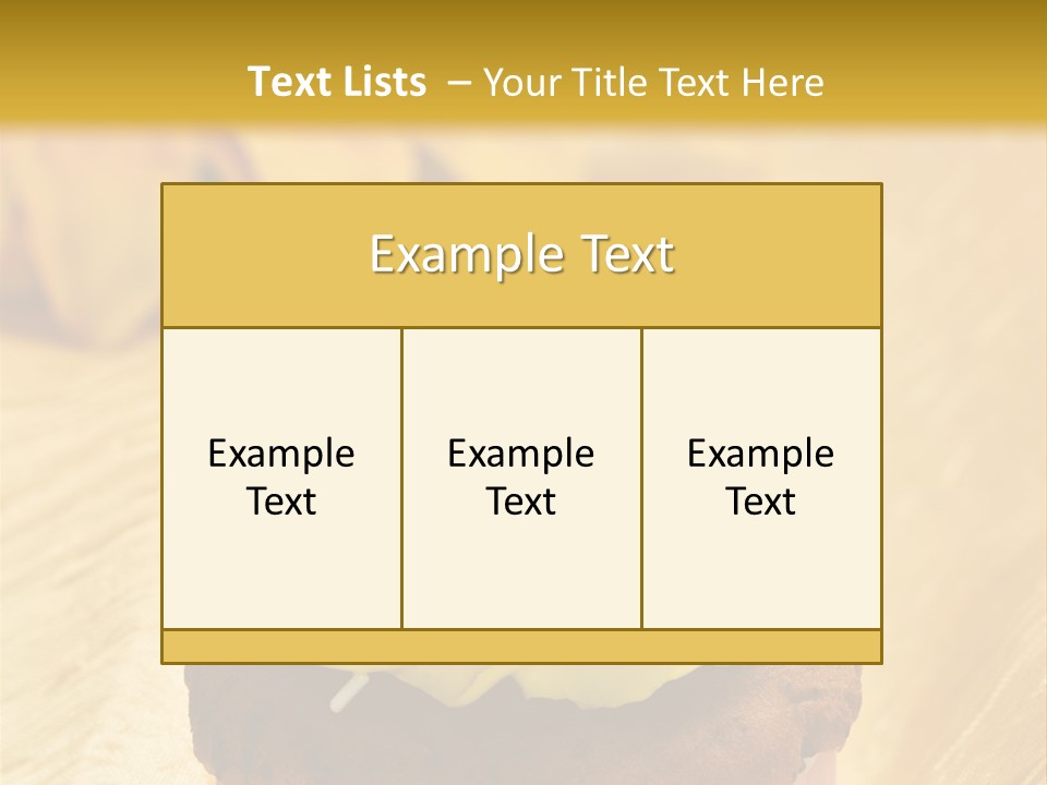 Cupcake Birthday Celebration PowerPoint Template