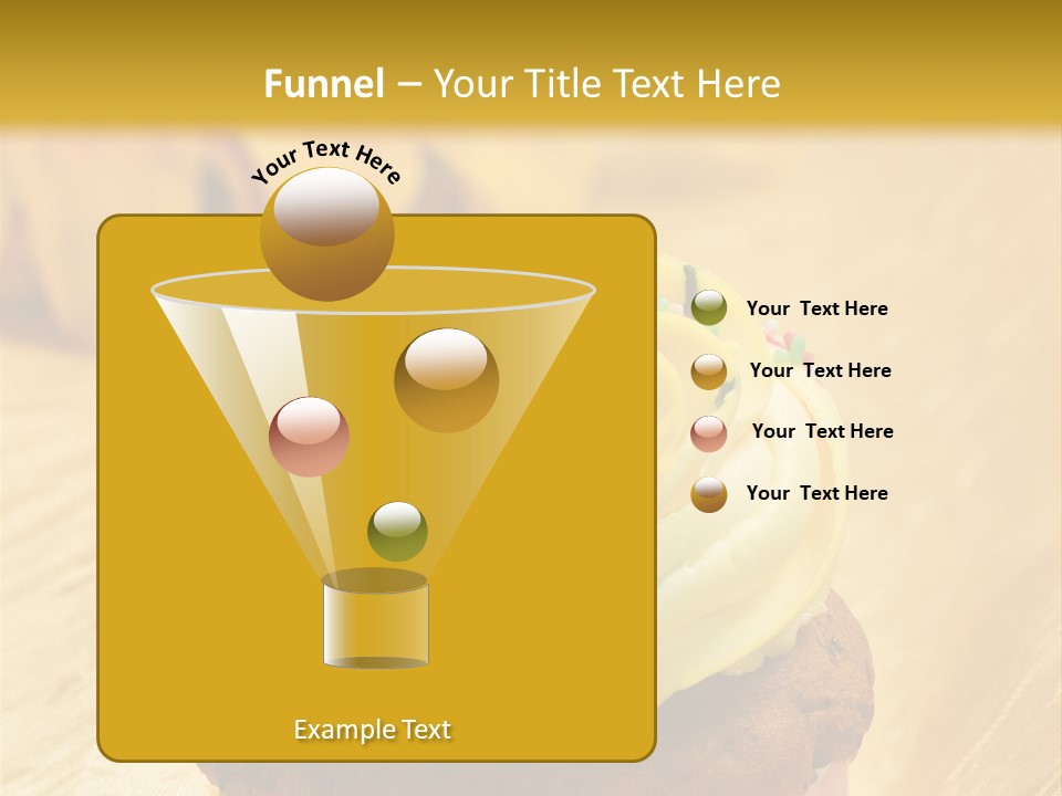 Cupcake Birthday Celebration PowerPoint Template