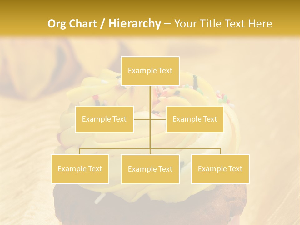 Cupcake Birthday Celebration PowerPoint Template