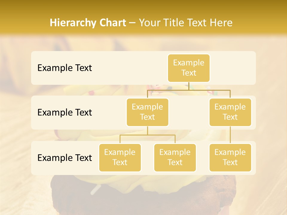 Cupcake Birthday Celebration PowerPoint Template
