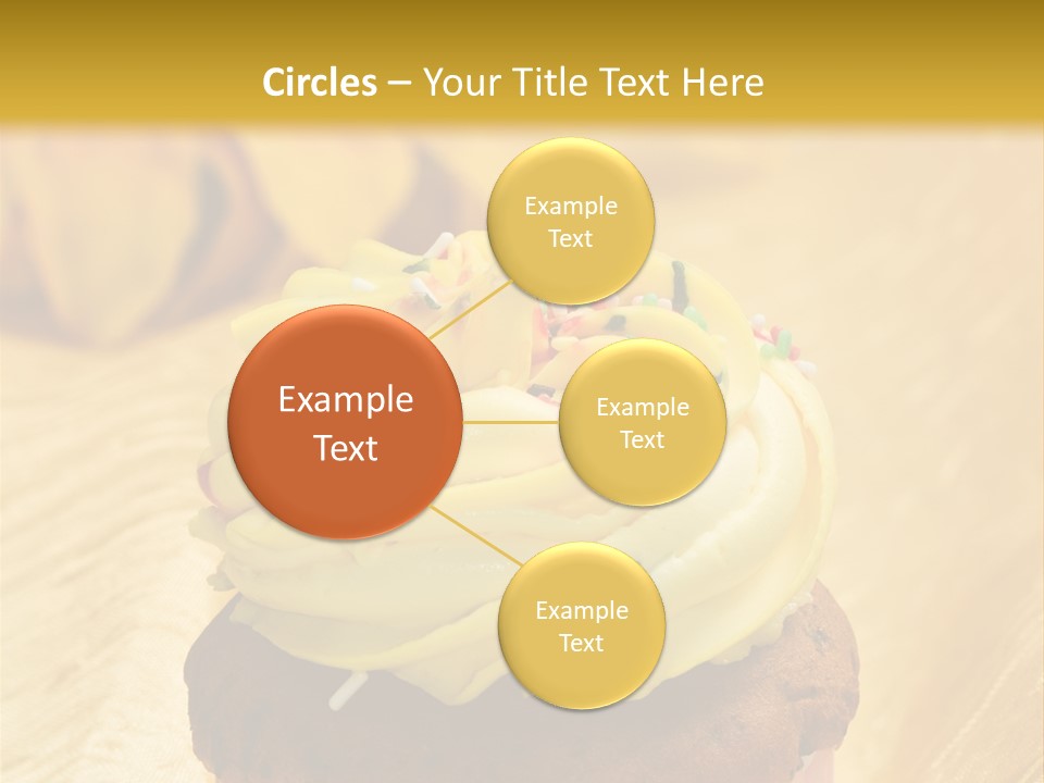 Cupcake Birthday Celebration PowerPoint Template