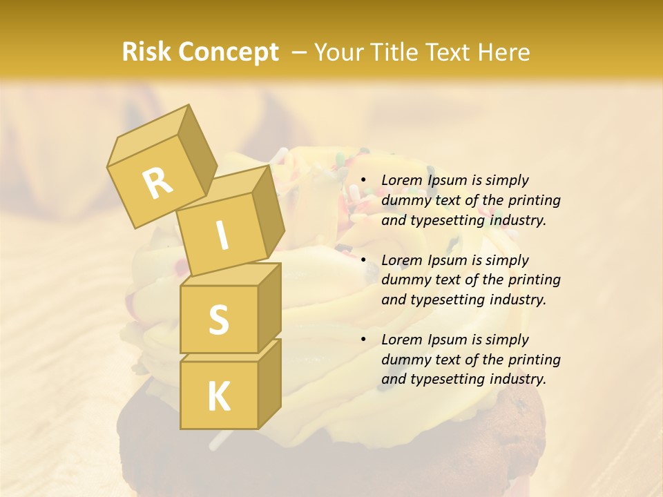 Cupcake Birthday Celebration PowerPoint Template