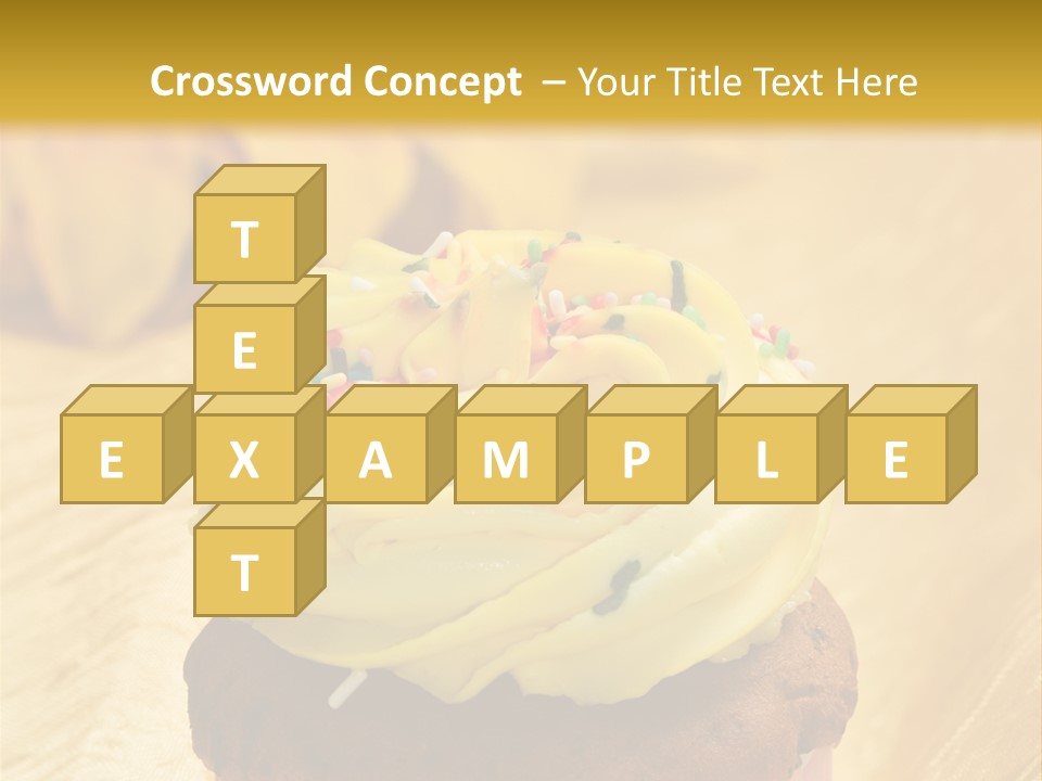 Cupcake Birthday Celebration PowerPoint Template