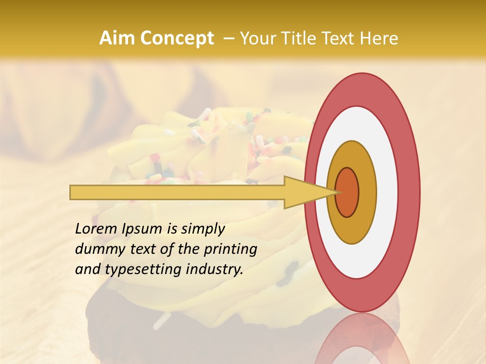 Cupcake Birthday Celebration PowerPoint Template