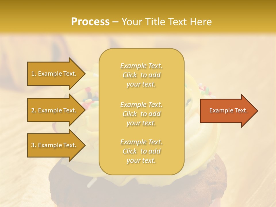 Cupcake Birthday Celebration PowerPoint Template