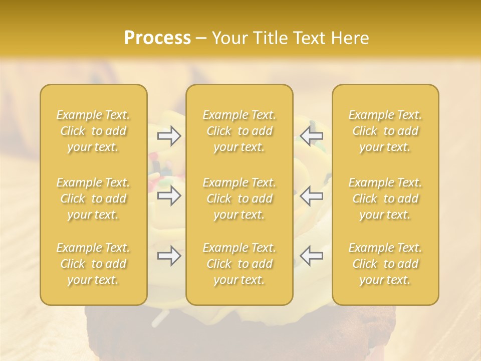 Cupcake Birthday Celebration PowerPoint Template