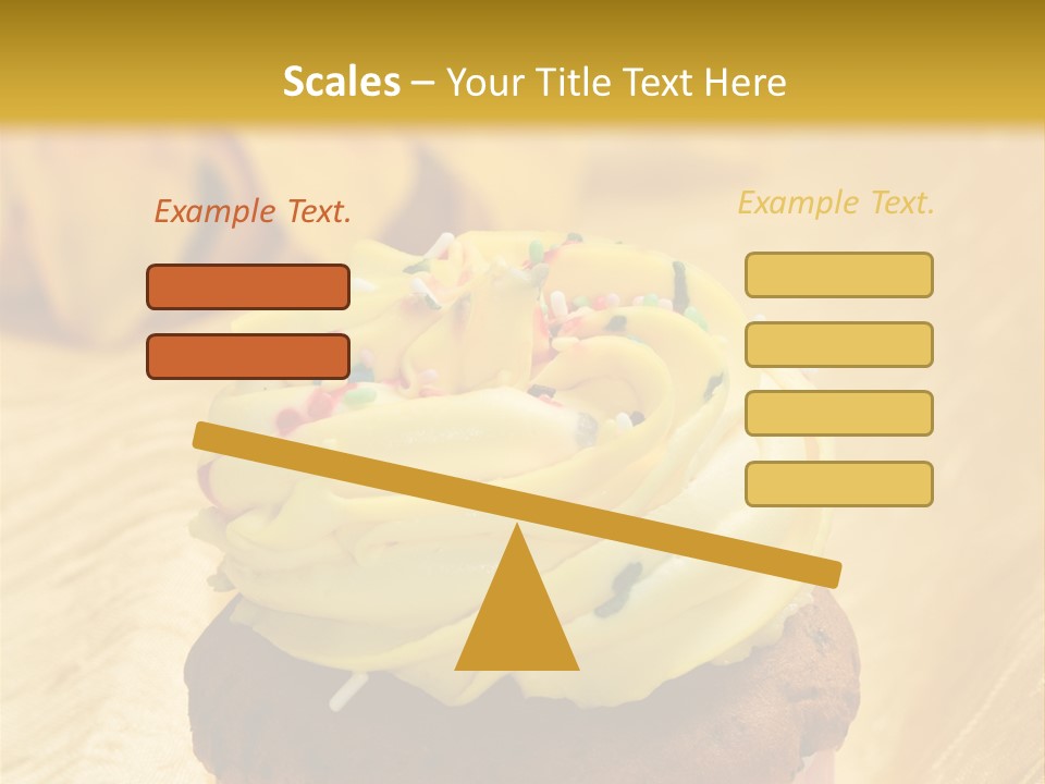 Cupcake Birthday Celebration PowerPoint Template