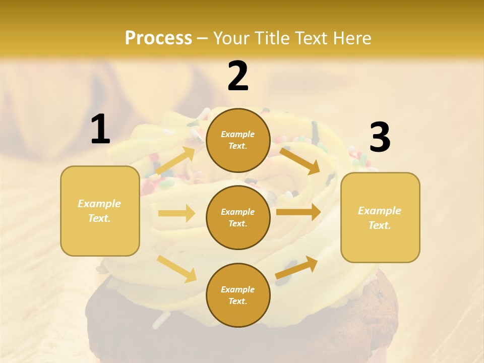 Cupcake Birthday Celebration PowerPoint Template