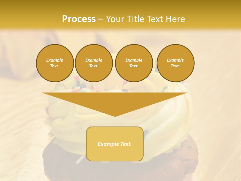 Cupcake Birthday Celebration PowerPoint Template