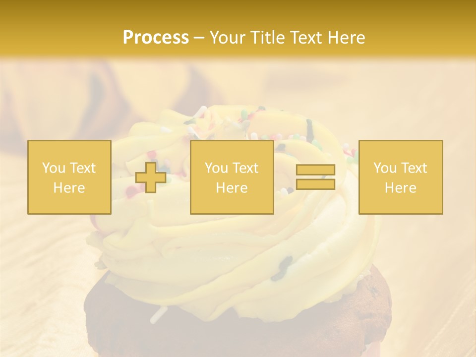 Cupcake Birthday Celebration PowerPoint Template