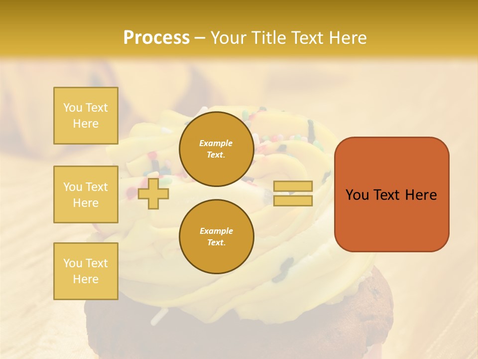 Cupcake Birthday Celebration PowerPoint Template
