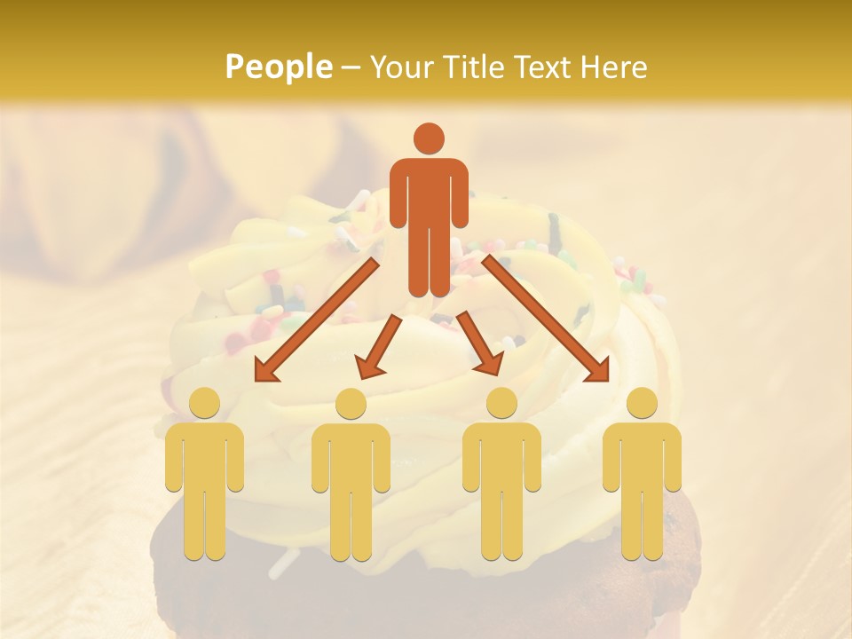 Cupcake Birthday Celebration PowerPoint Template