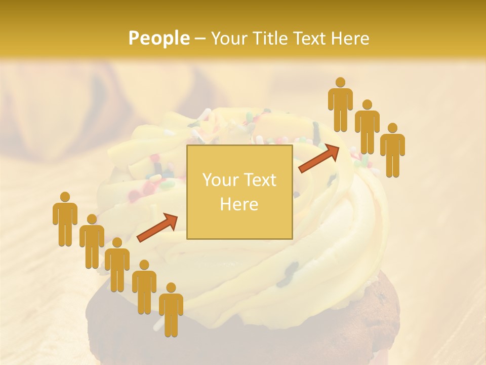 Cupcake Birthday Celebration PowerPoint Template