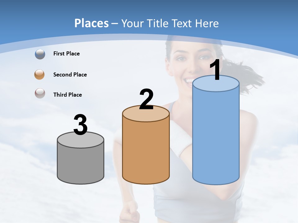 Running Will Fitness PowerPoint Template