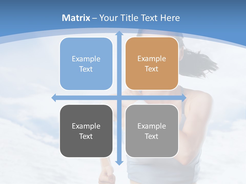 Running Will Fitness PowerPoint Template