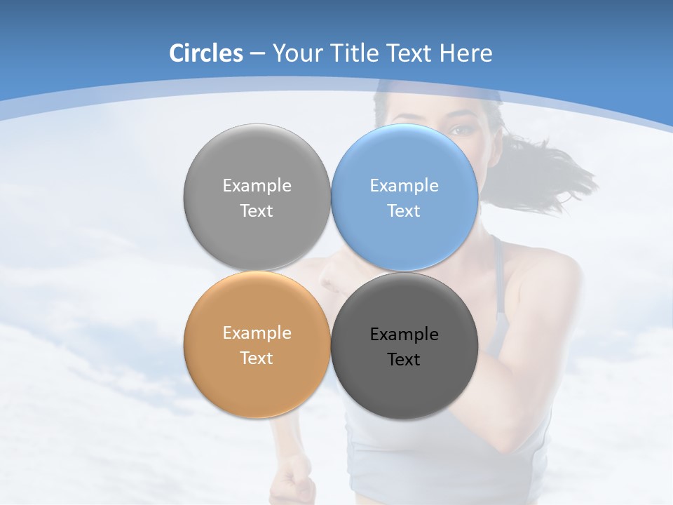 Running Will Fitness PowerPoint Template