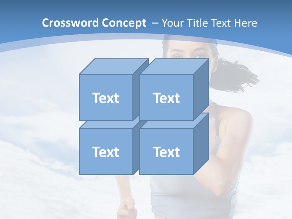 Running Will Fitness PowerPoint Template