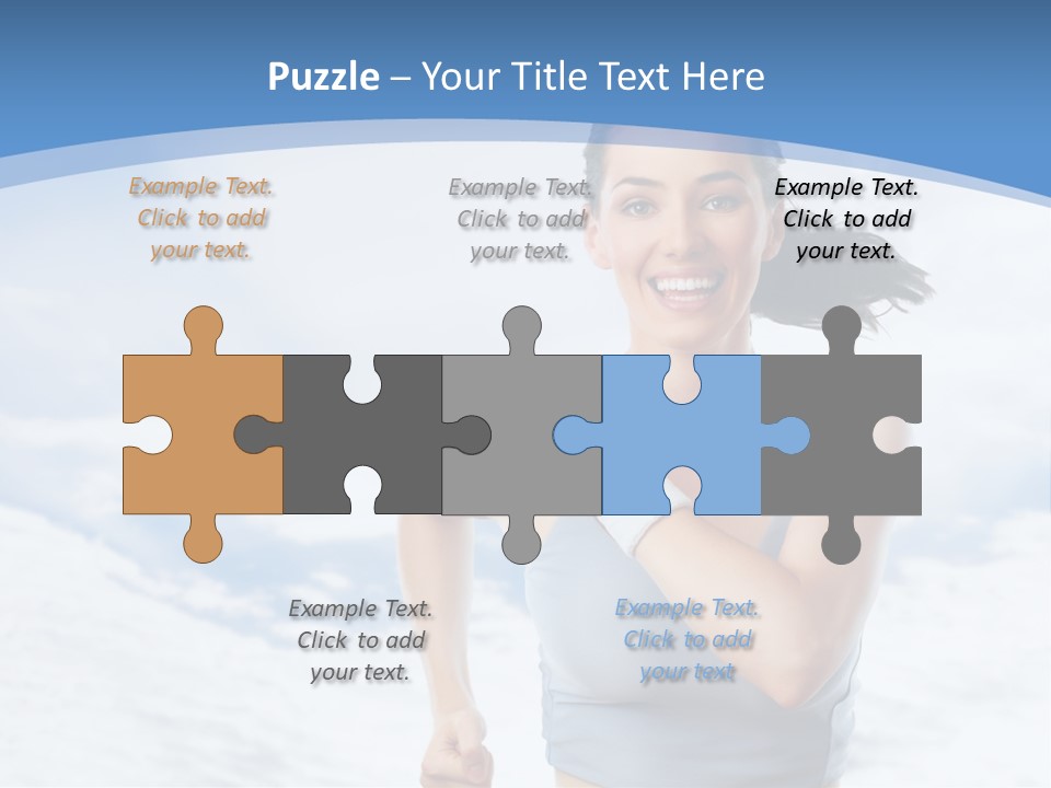 Running Will Fitness PowerPoint Template