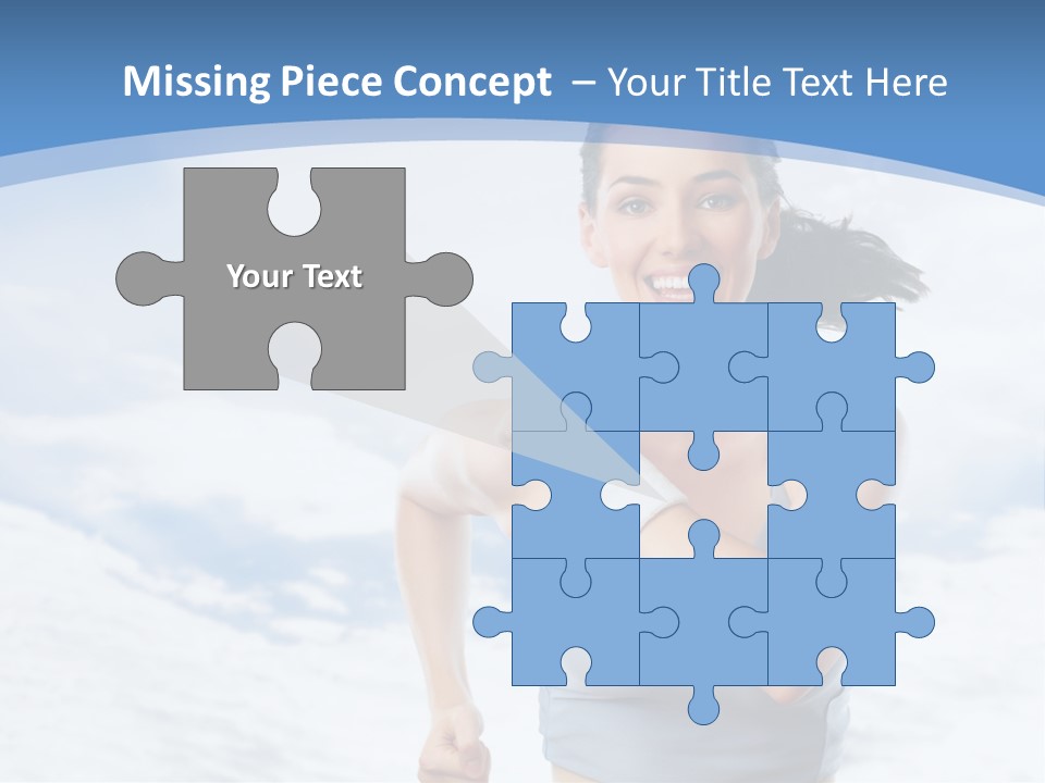 Running Will Fitness PowerPoint Template