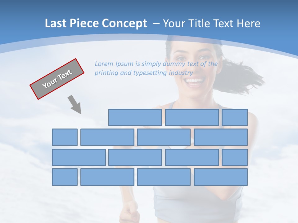 Running Will Fitness PowerPoint Template
