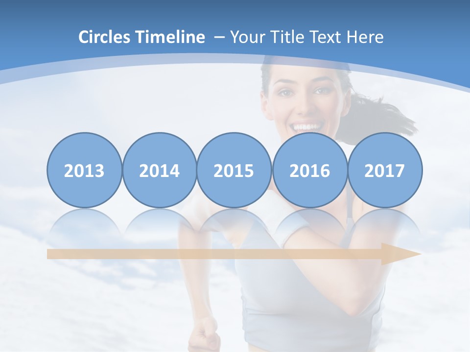 Running Will Fitness PowerPoint Template