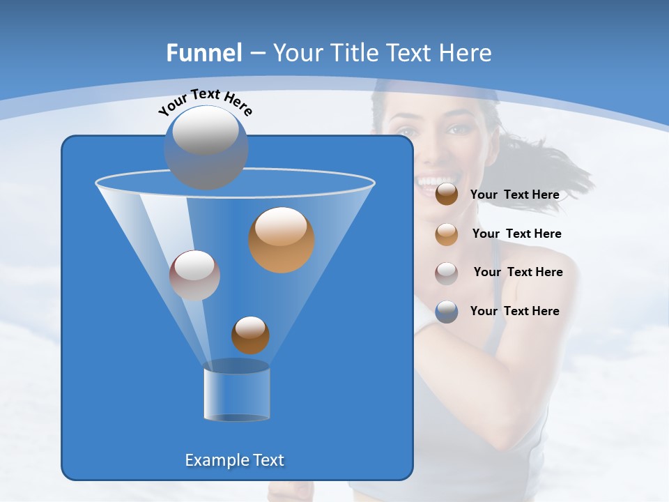 Running Will Fitness PowerPoint Template