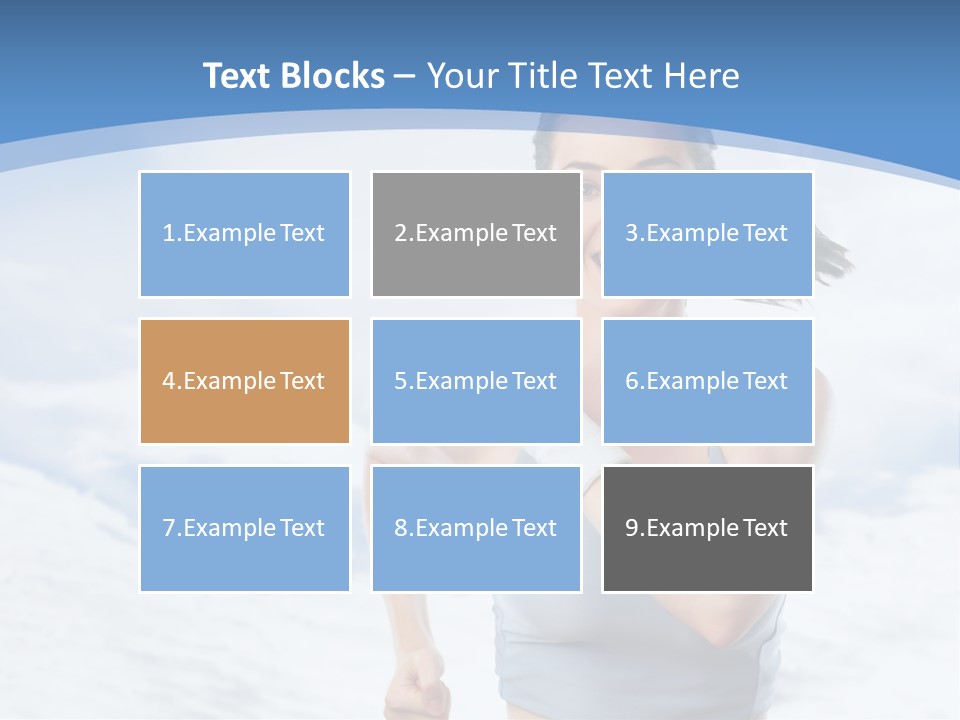 Running Will Fitness PowerPoint Template