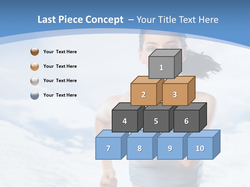 Running Will Fitness PowerPoint Template