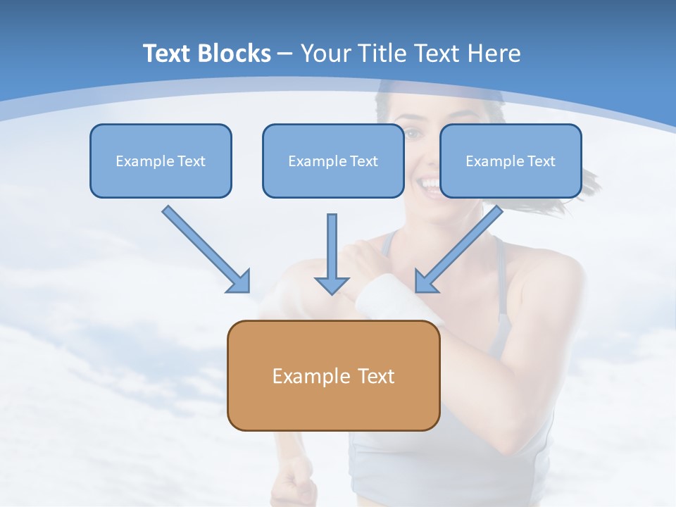 Running Will Fitness PowerPoint Template