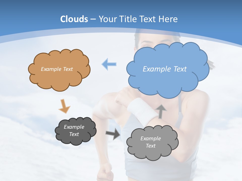 Running Will Fitness PowerPoint Template