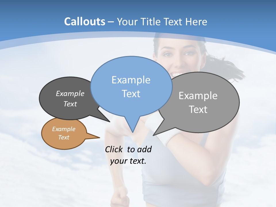 Running Will Fitness PowerPoint Template