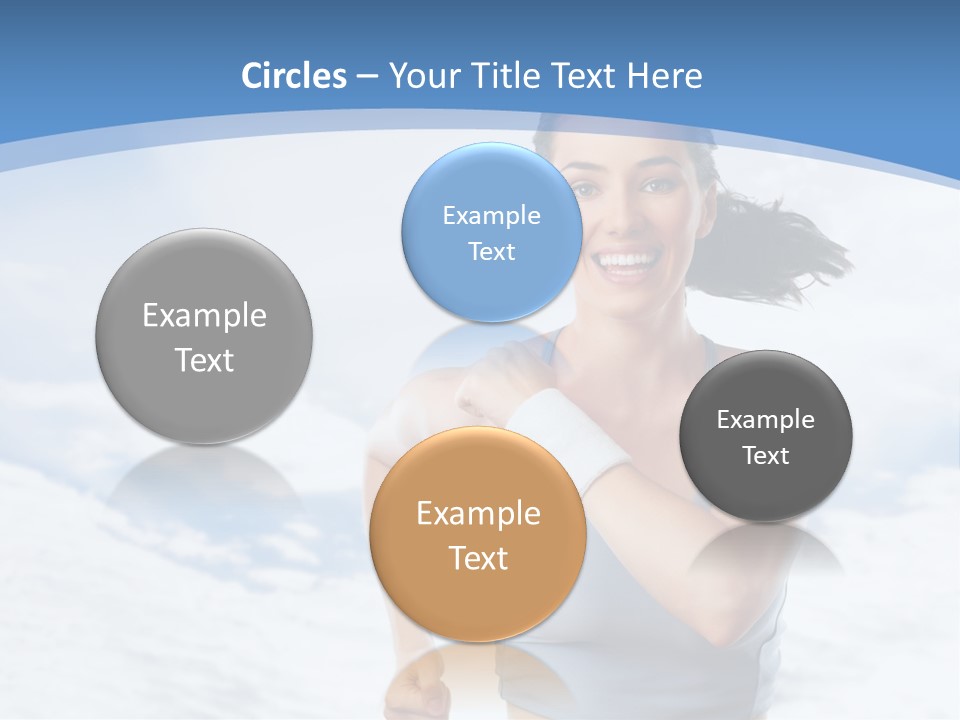 Running Will Fitness PowerPoint Template