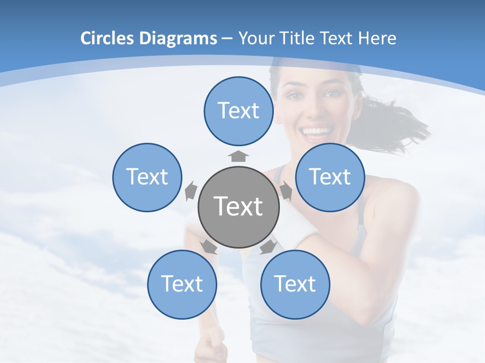 Running Will Fitness PowerPoint Template