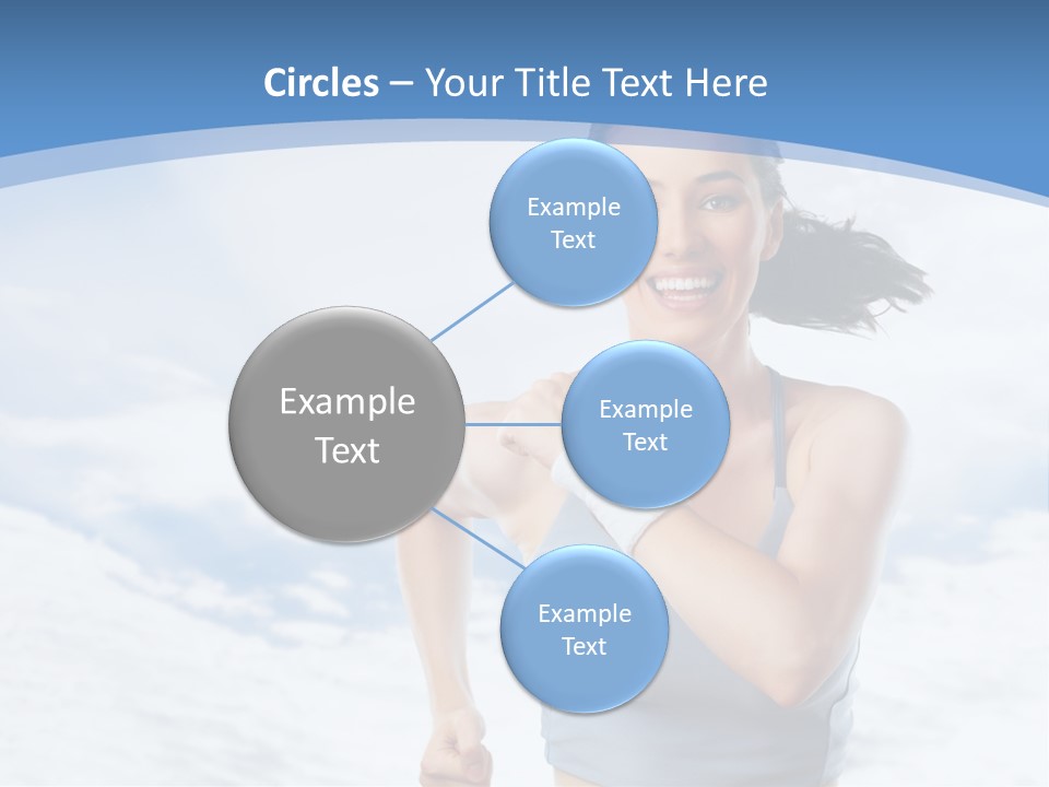 Running Will Fitness PowerPoint Template