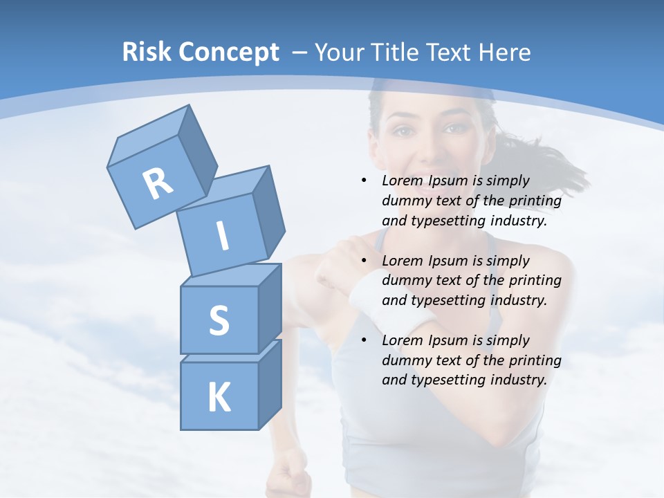 Running Will Fitness PowerPoint Template